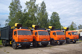 Автомобиль ломовоз с модернизированным кузовом